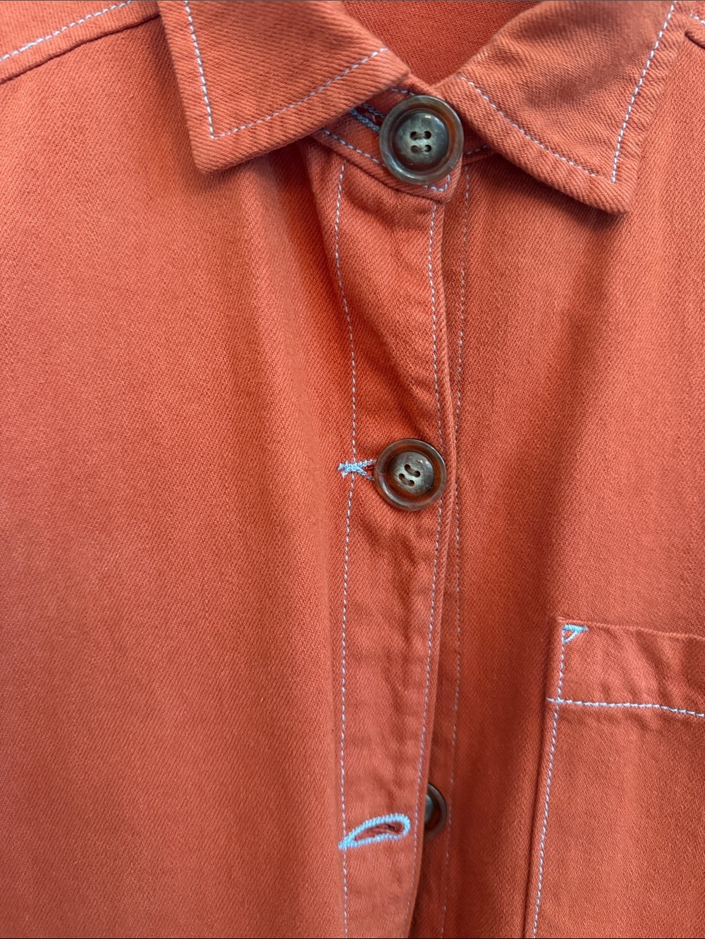 Roller Rabbit Rust Orange Utility Jacket - Picture 2 of 5